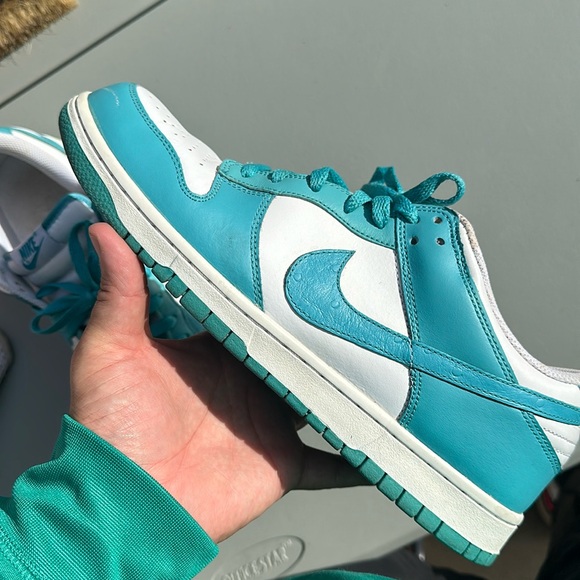 Nike | Shoes | Nike Dunk Low Ostrich Pack Mineral Blue | Poshmark